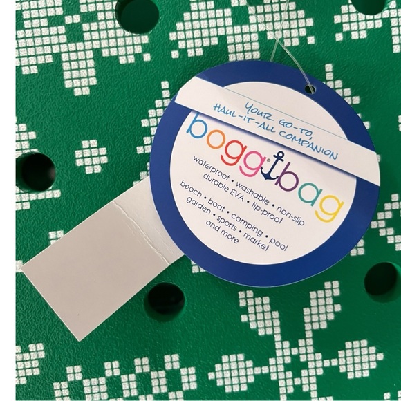 NWT Bogg Bag Ugly green sweater pattern - Picture 7 of 9